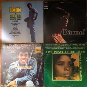 Assorted Vinyl Lot Of 4 Vintage Records